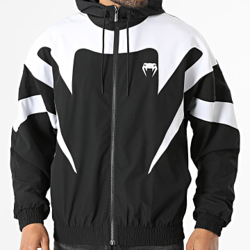 Venum - Chaqueta Chaqueta con Capucha y Cremallera Attack 90 05206 Negra Blanca