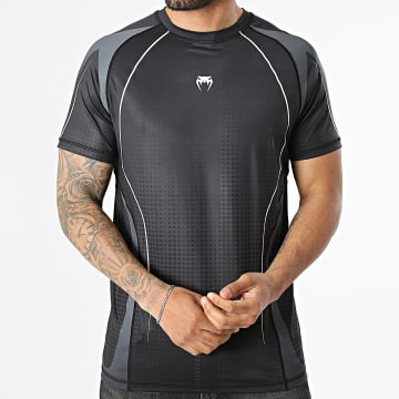 Venum - T-Shirt Stealth Dry Tech 06274 Schwarz Grau Anthrazit Weiß