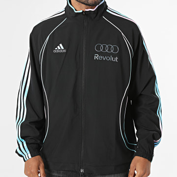 Adidas Performance - Chaqueta con Cierre de Cremallera y Rayas Audi Revolut F1 Team Teamgeist KE9096 Negro