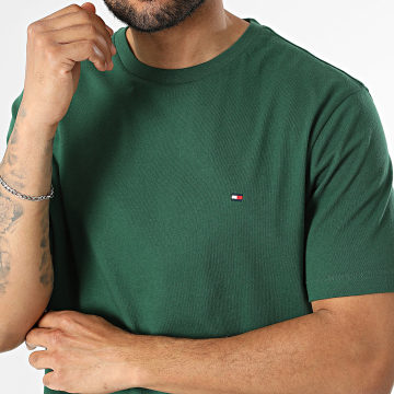 Tommy Hilfiger - Tee Shirt Essential Seasonal 9995 Vert Foncé