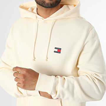 Tommy Jeans - Sweat Capuche Badge 1922 Beige