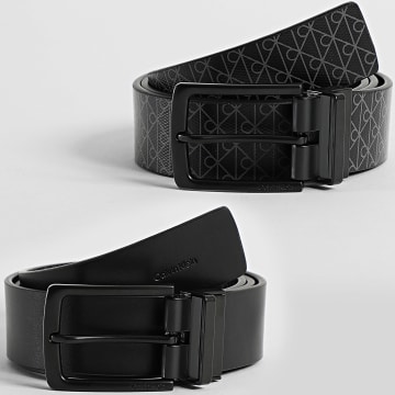 Calvin Klein - Ceinture Réversible Casual Pin D7113 Noir Gris