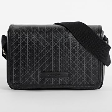 Calvin Klein - Sacoche Emblem AOP D3396 Noir Gris