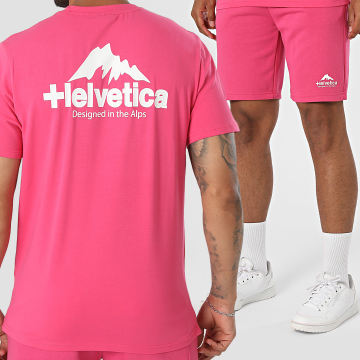 Helvetica - Tracksuit T-Shirts And Jogger Shorts Gerry 40 Fuchsia Pink
