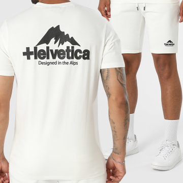 Helvetica - Tracksuit T-Shirts And Jogger Shorts Gerry 40 Light Beige
