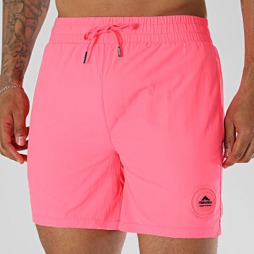 Helvetica - Pantalón Corto De Baño 31 Sunset Rosa Fluo