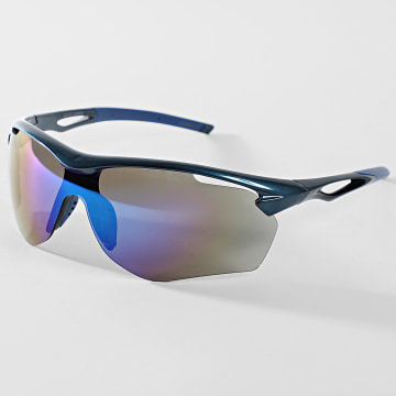 Jack And Jones - Occhiali da Sole Run Blu Iridescente