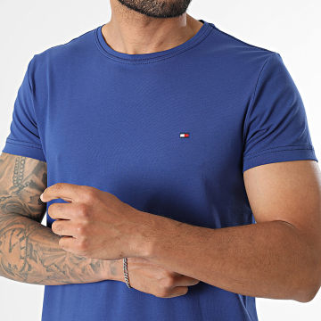 Tommy Hilfiger - T-Shirt Slim Stretch 0800 Königsblau