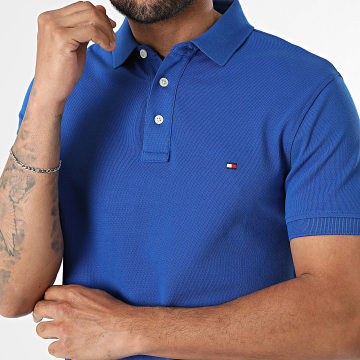 Tommy Hilfiger - Polo Kurzarm Slim 1985 7771 Königsblau