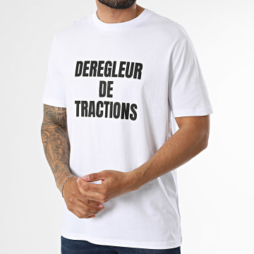 Bryan Transformation - T-Shirt Oversize 40 Minimum Wit Zwart