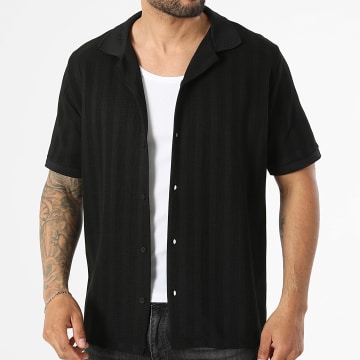 KZR - Chemise Manches Courtes Estivale 326 Noir