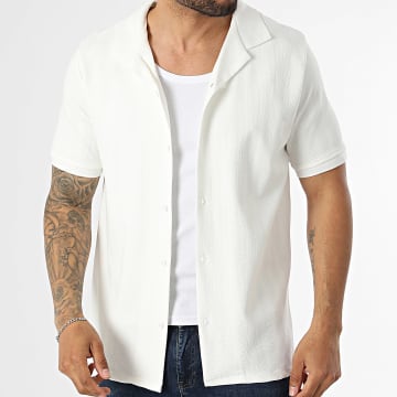 KZR - Chemise Manches Courtes Estivale 326 Blanc