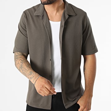 KZR - Chemise Manches Courtes 327 Vert Kaki