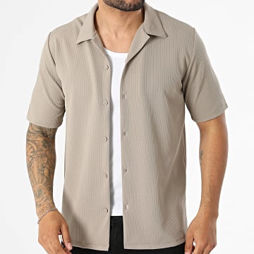 KZR - Chemise Manches Courtes 327 Taupe