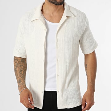 KZR - Sommerliches Kurzarmhemd 328 Hellbeige
