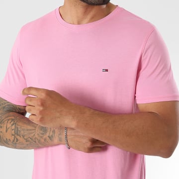 Tommy Jeans - T-Shirt Slim Jersey 4411 Roze