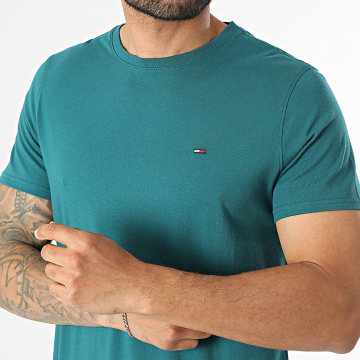Tommy Jeans - T-Shirt Slim Jersey 4411 Eendblauw