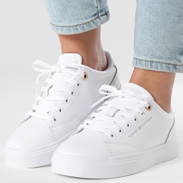 Tommy Hilfiger - Zapatillas Mujer Chic 9105 White Space Blue