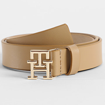 Tommy Hilfiger - Ceinture Femme Logo 2.5 7496 Beige