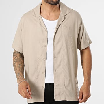BOSS - Camisa Manga Corta Fresh 50561522 Beige