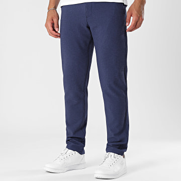 Classic Series - Pantalon Texturé 979 Bleu Marine
