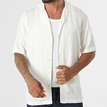 Classic Series - Camicia Maniche Corte Estiva Henrik Beige Chiaro