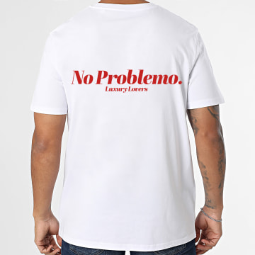 Luxury Lovers - T-Shirt Oversize No Problemo Red Wit