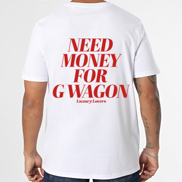 Luxury Lovers - T-Shirt Oversize G Wagon Red Wit
