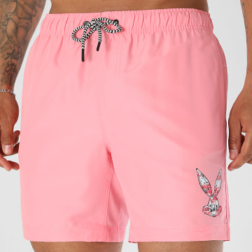 Looney Tunes - Short De Bain Graffiti Bugs Bunny Rose Clair