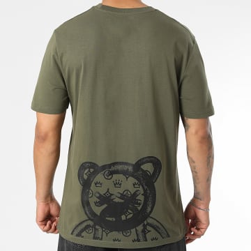 Teddy Yacht Club - T-Shirts Oversize Loose Half Street Couture Green Khaki Black