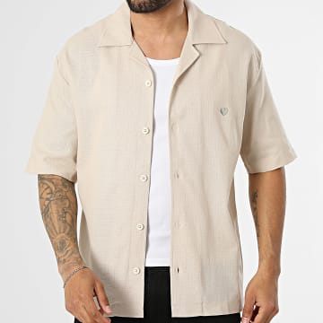 ADJ - Chemise Manches Courtes 726 Beige