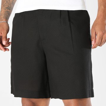 ADJ - Short Loose Fit A Plis 026 Noir