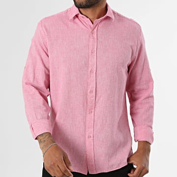 Classic Series - Camicia Maniche Lunghe Regular Fit 810 Rosa Mélange