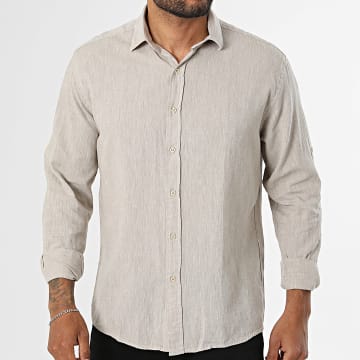 Classic Series - Camicia Maniche Lunghe Regular Fit 810 Beige Mélange
