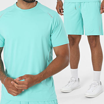 Classic Series - Ensemble Tee Shirt Et Short Jogging 511 Turquoise