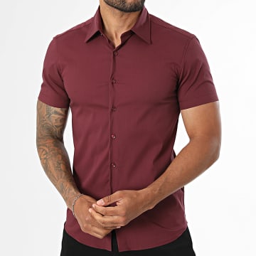 Frilivin - Camisa de Manga Curta 399 Bordô