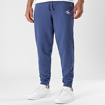 Tommy Jeans - Pantalone Jogger Regular Signature 3903 Blu Navy