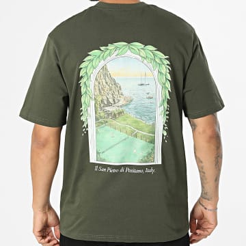 Frilivin - Camiseta Italy Verde Kaki