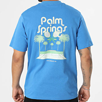 Frilivin - Camiseta Palm Springs Azul Real