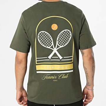 Frilivin - T-Shirt Paris Grün Khaki
