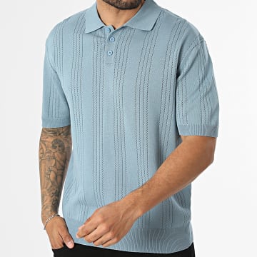 Frilivin - Polo Mangas Cortas De Punto 132 Azul Claro