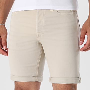 Jack And Jones - Short Jean Regular Fit Rick Icon Beige