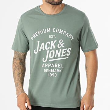 Jack And Jones - T-Shirt Zane Verde Caqui