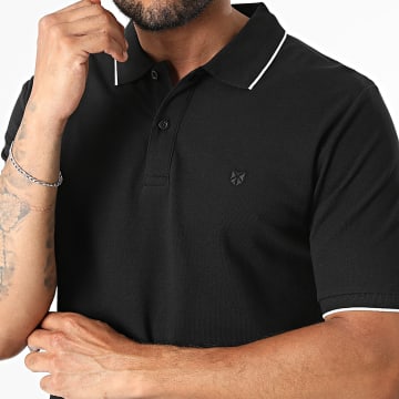 Jack And Jones - Polo de manga corta Weston Negro