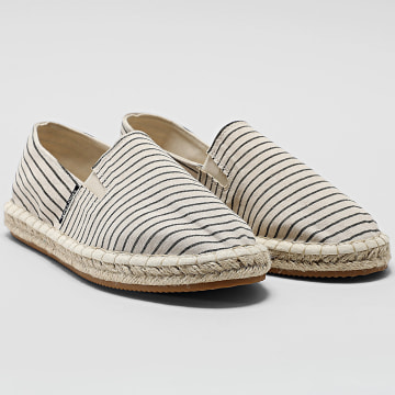 Jack And Jones - Espadrillas Regent Canvas Stripe Beige Chiaro