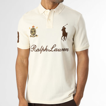 Polo Ralph Lauren - Short Sleeve Polo Classic Fit Big Player Beige