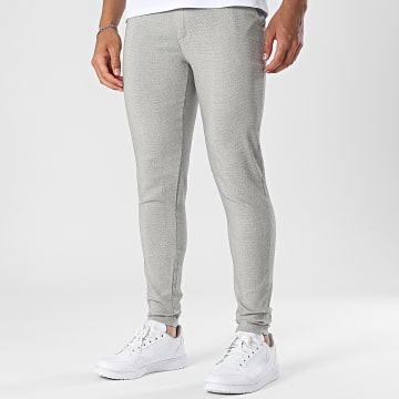 Frilivin - Pantalón Slim 103 Beige Jaspeado
