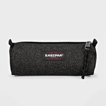 Eastpak - Estuche Benchmark Single Brillante Negro Jaspeado