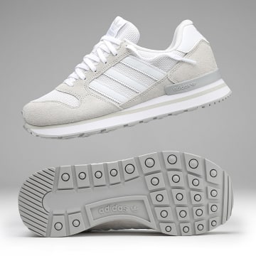 Adidas Originals - Sneaker ZX 500 RS KJ2600 Calzature Bianco Crystal White Grigio One