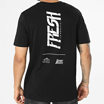 Fresh La Douille - Camiseta Oversize Logo Negro Blanco